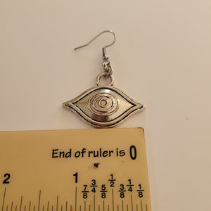Evil Eye Earrings,  Dangle Drop Earrings, Protection Talisman Jewelry