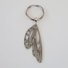 Load image into Gallery viewer, Butterfly Wing Keychain, Backpack or Purse Charm, Zipper Pull
