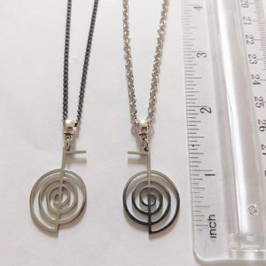 Cho Ku Rei Necklace, Reiki Power Symbol Jewelry