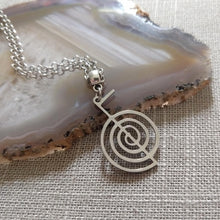 Load image into Gallery viewer, Cho Ku Rei Necklace, Reiki Power Symbol Jewelry
