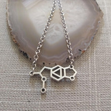 Load image into Gallery viewer, MDMA Molecule Necklace, Jewelry for Ravers, Festival Accessories

