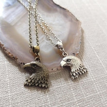 Load image into Gallery viewer, American Bald Eagle Necklace on Your Choice of Two Chains
