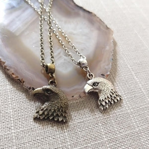 American Bald Eagle Necklace on Your Choice of Two Chains