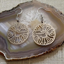 Load image into Gallery viewer, Phylogenetic Tree Earrings, Willis Plot Jewelry
