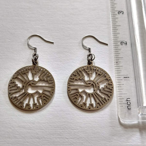 Phylogenetic Tree Earrings, Willis Plot Jewelry