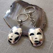 Load image into Gallery viewer, No Face Mask Keychain, Key Ring Fob Lanyard, Zipper Pulls, Purse or Backpack Charm
